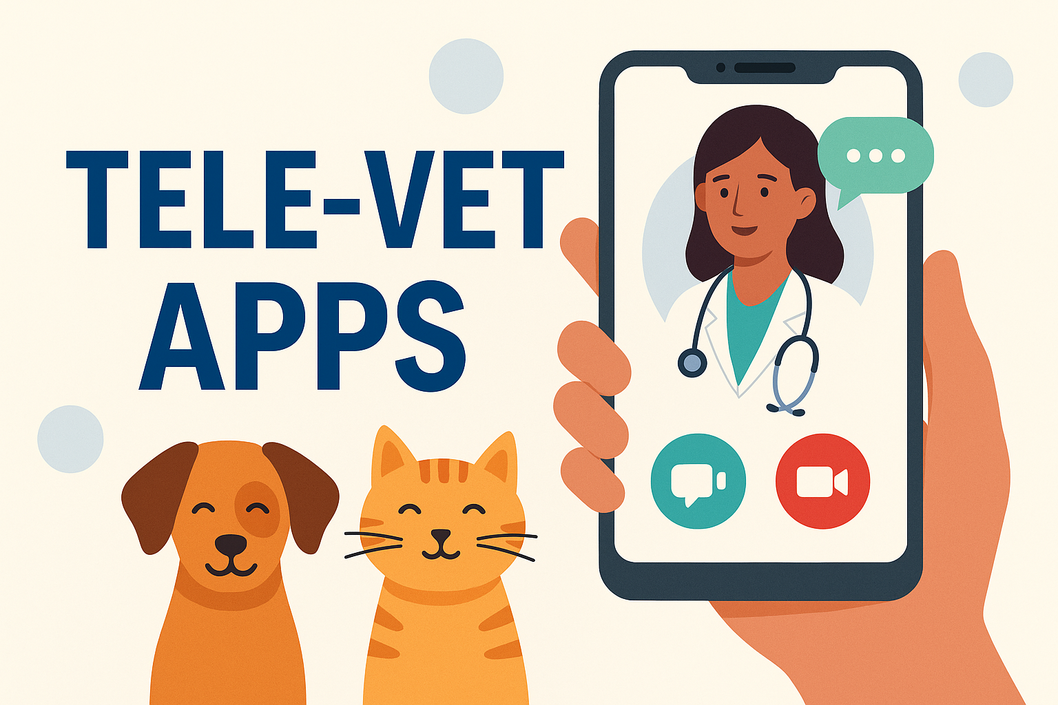 சிறந்த டெலிஃ-வெட்டரினரி (online vet) ஆப்ஸ் 2026-ல — மிருகங்களுக்கும் விவசாயிகளுக்கும் சாதனம்!