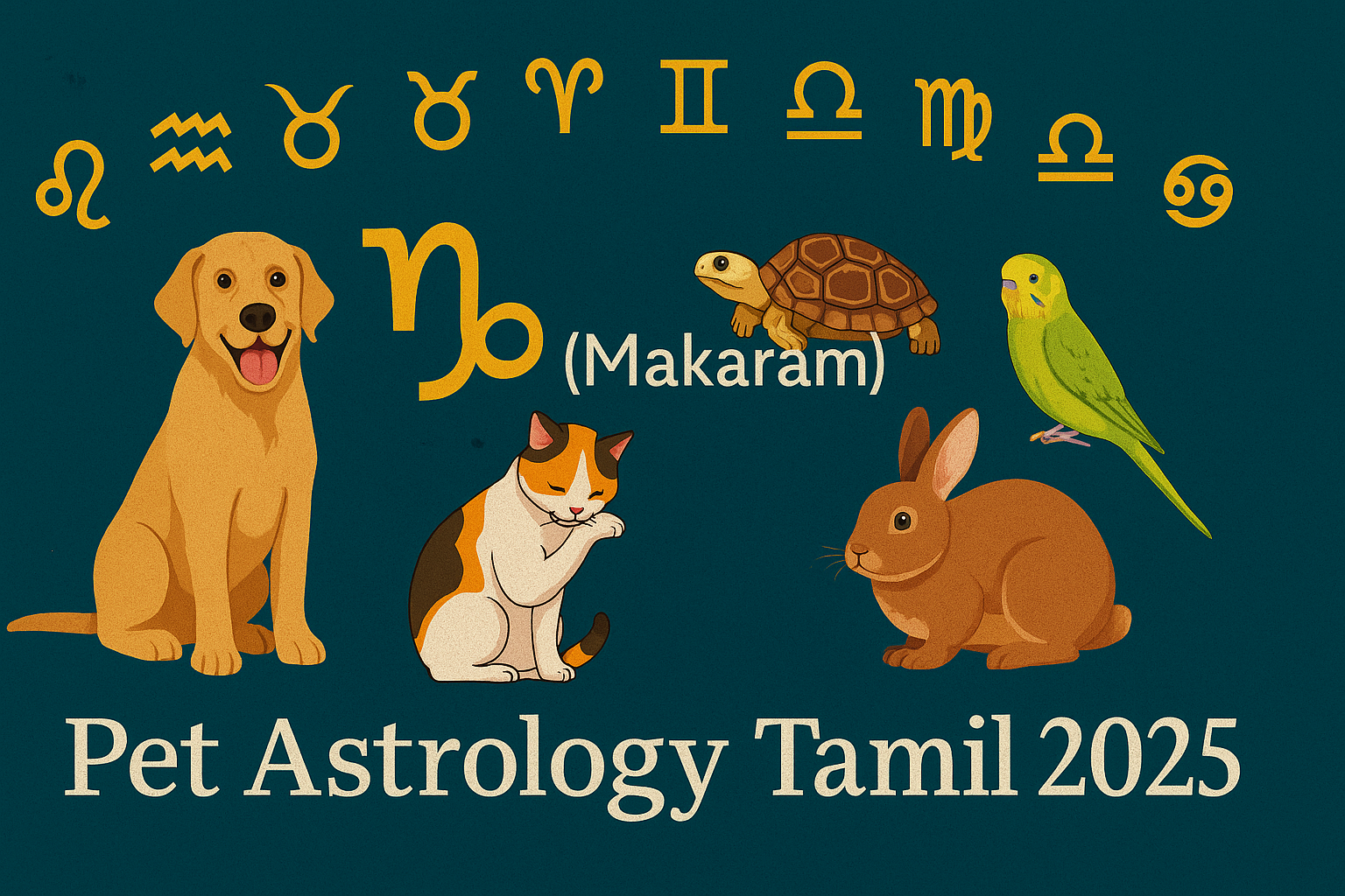 உங்கள் ராசி & நட்சத்திரம் அடிப்படையில் pet-astrology-by-owner-zodiac-2025