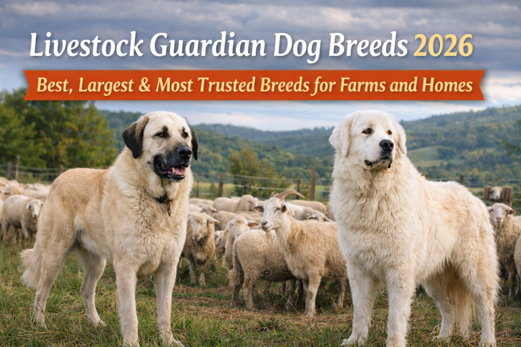 Livestock guardian dog breeds protecting sheep and goats in 2026