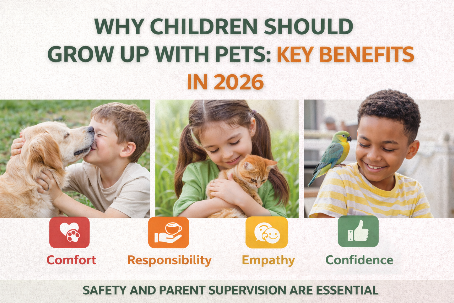 Why Children Should Grow Up With Pets 2026 Key Benefits Why Children Should Grow Up With Pets 2026 Featured 